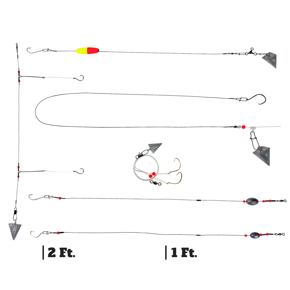 surf-fishing-rigs-fish-finder-beach-fishing-kit-tailored-tackle Surf Fishing Rigs from the Tailored Tackle Surf Fishing Kit