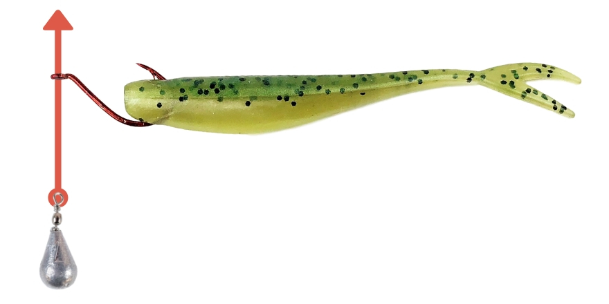 Drop Shot Rig for Bass Fishing