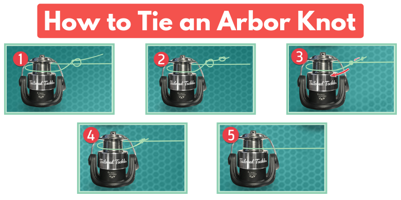 How to Tie an Arbor Knot Fishing Reel Tailored Tackle